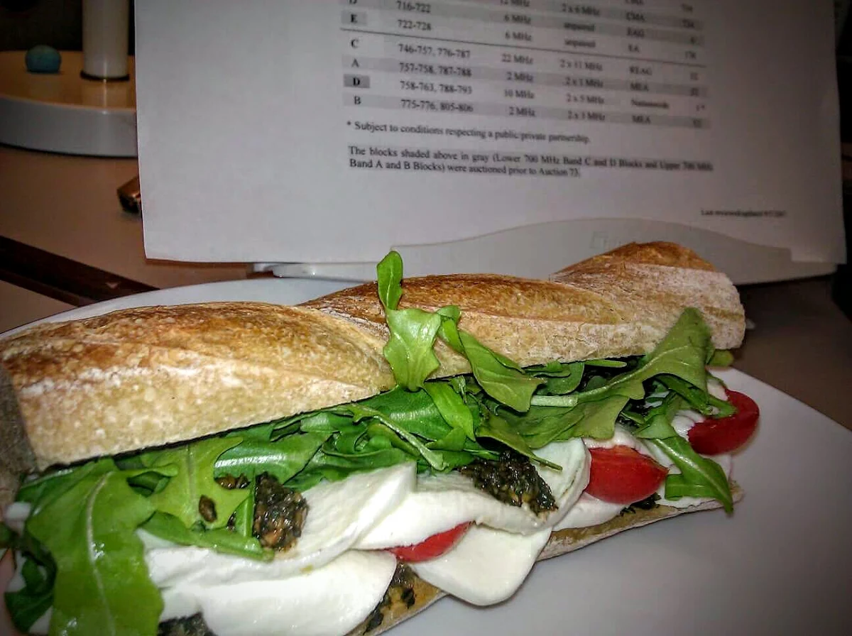 Mozzarella Caprese Sandwich