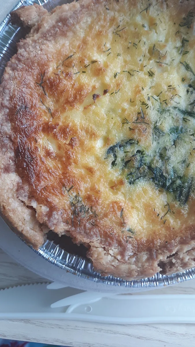 Spinach Cheese Quiche