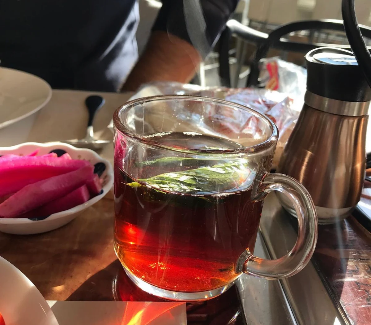 Tea, Restaurant Le Professeur