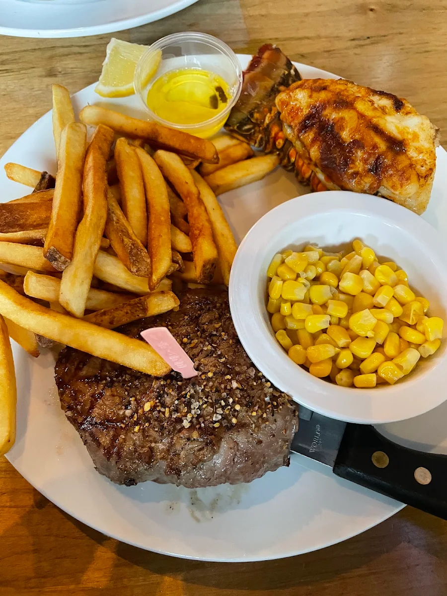 Lobster Tail Top Sirloin Steak