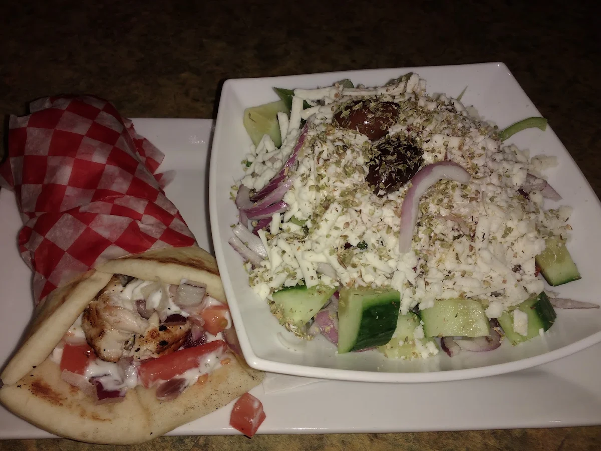 Greek Salad Wrap