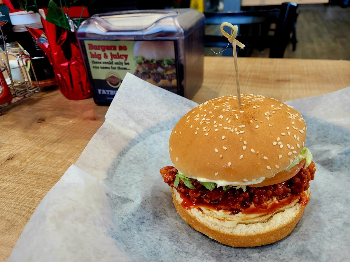 Red Hot Chicken Burger