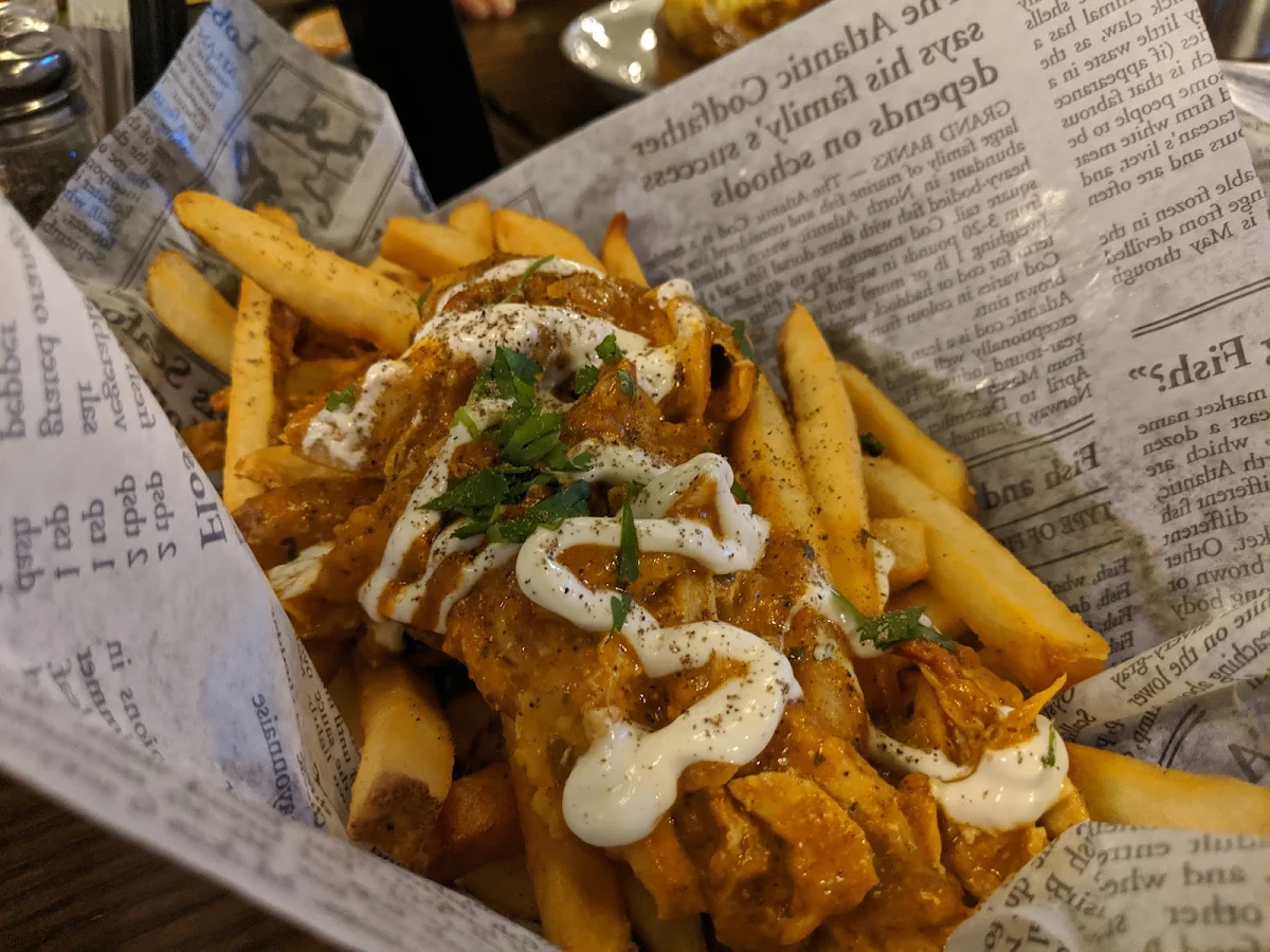 Butter Chicken Fries
