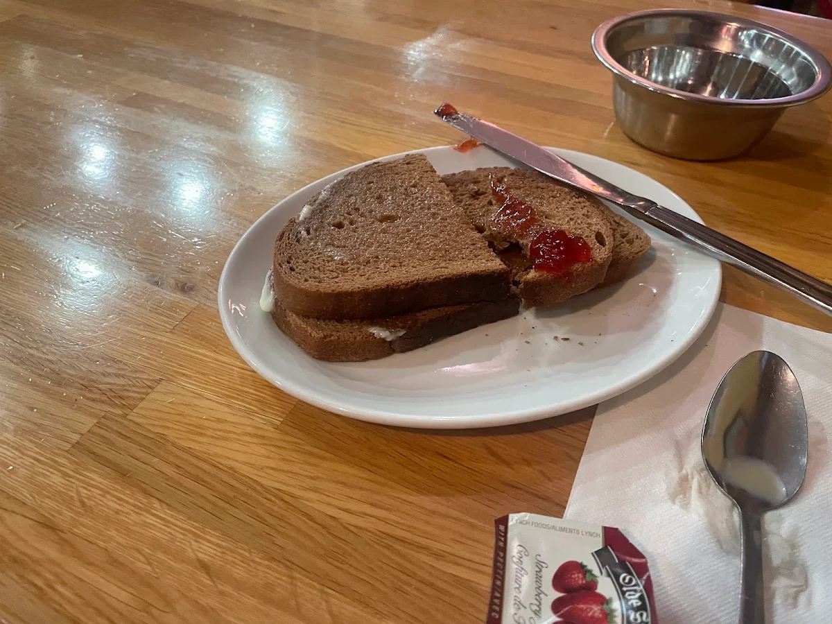 Dark Rye Toast