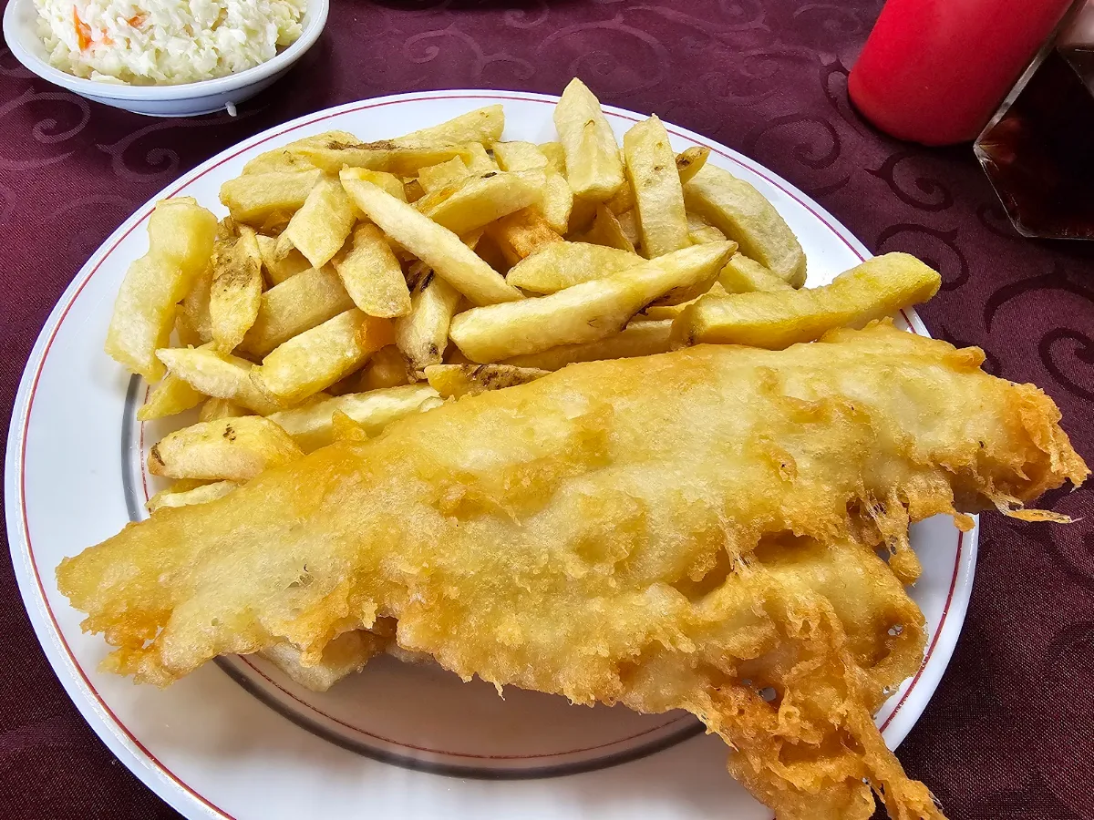 White Fish and Chips