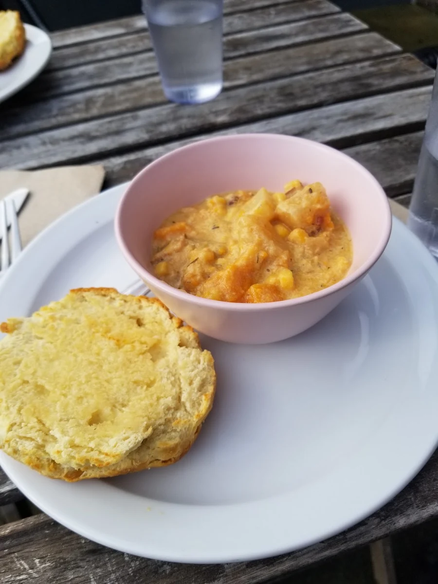 Soup and a Biscuit