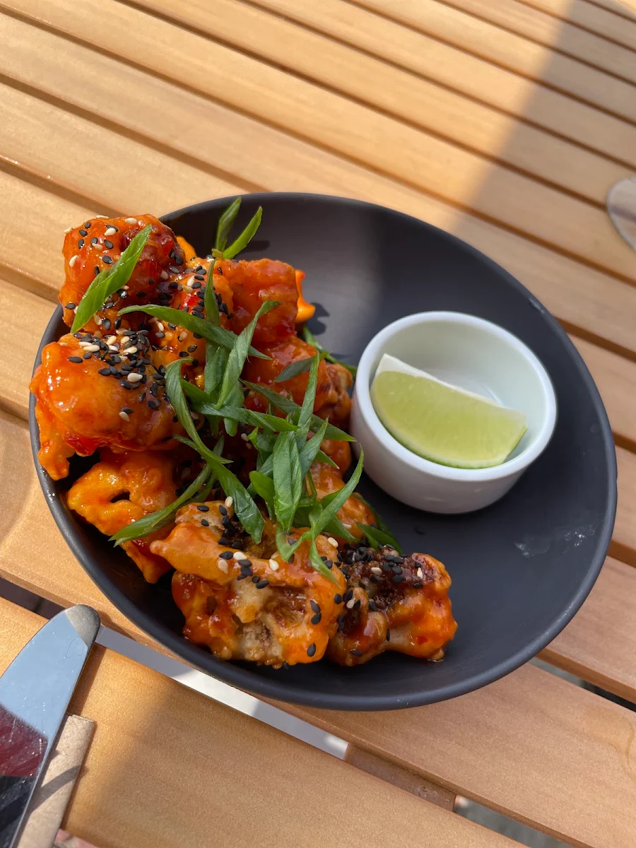 Korean Fried Cauliflower Vegetarian