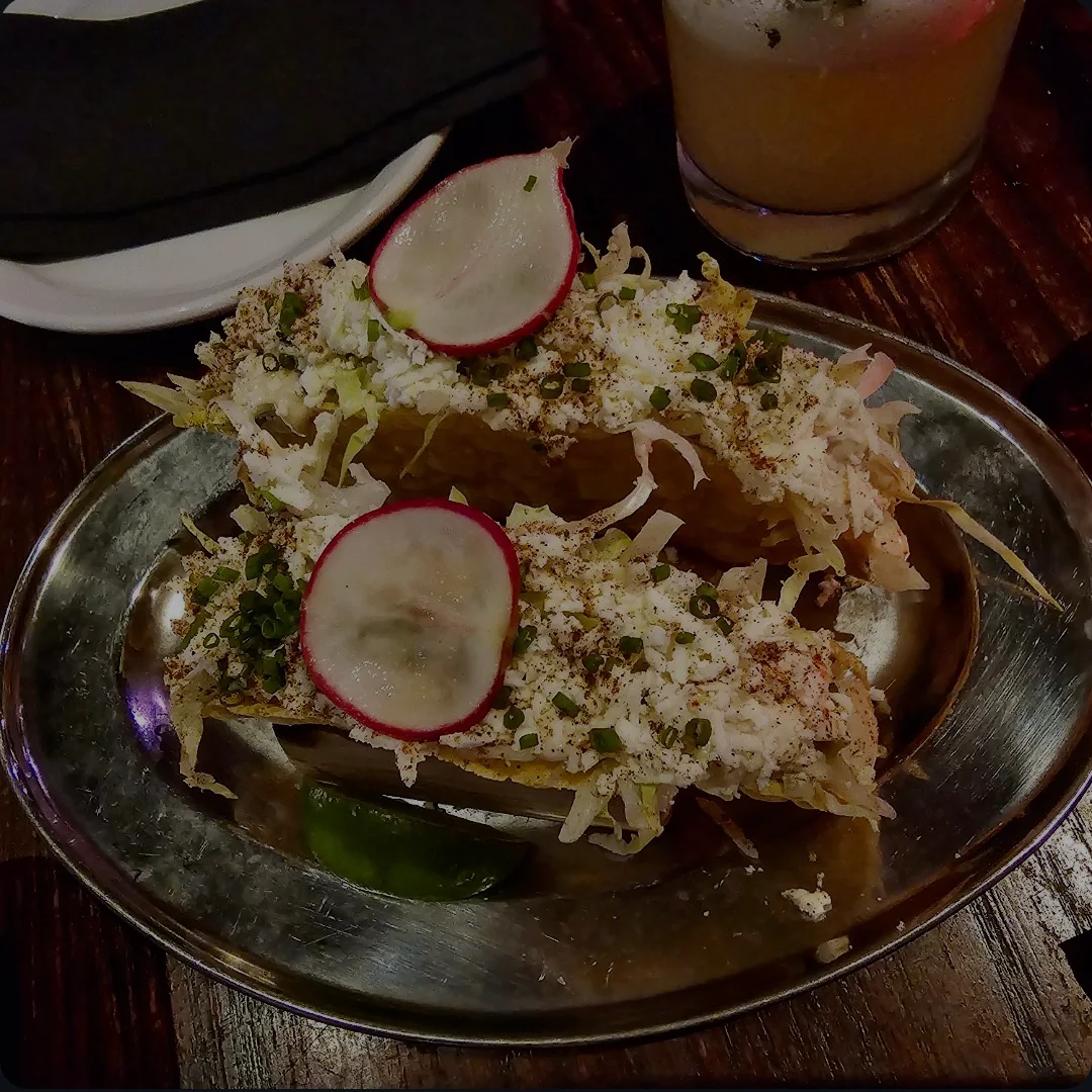 Tuna Tartare Taco