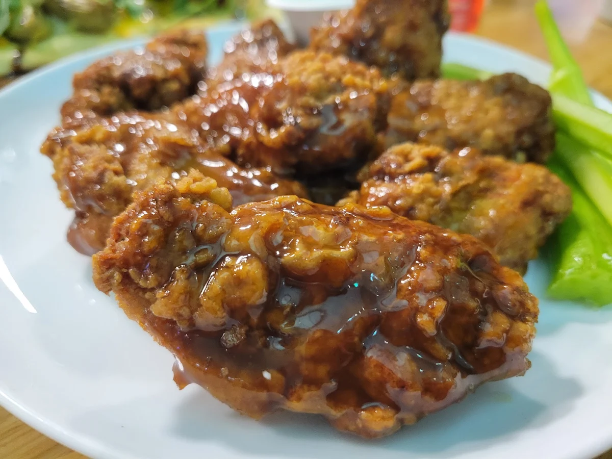 Honey Garlic Chicken Wings