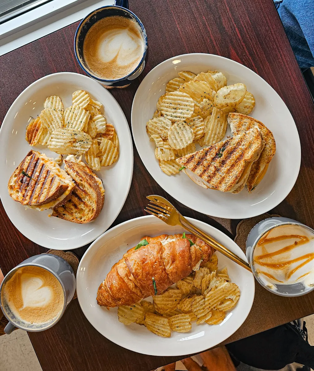 Croissant Breakfast with Chips