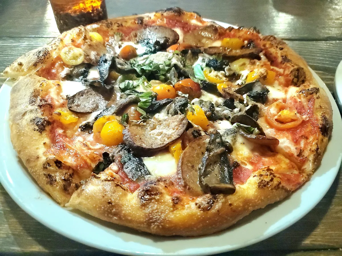 Portobello Mushroom Pizza
