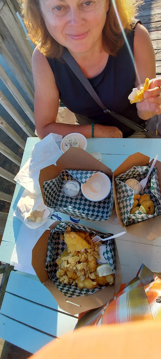 Chowder and Fried Shrimp