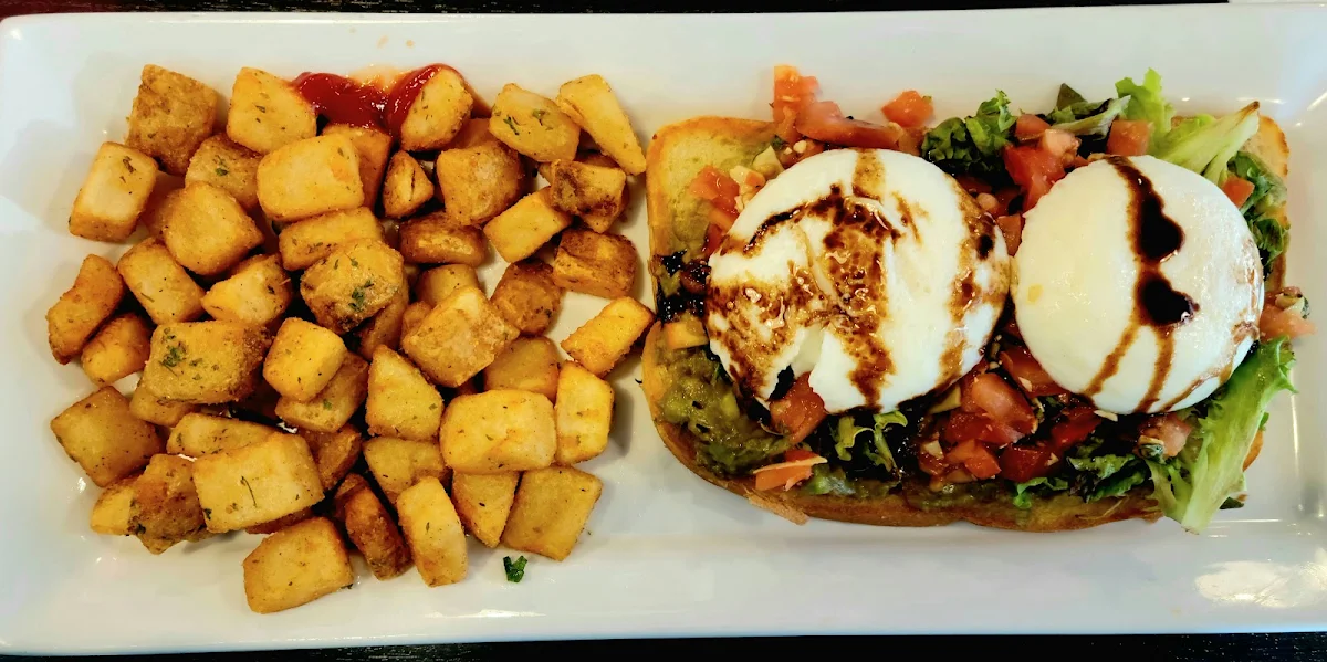 Avocado Toast Eggs Benedict