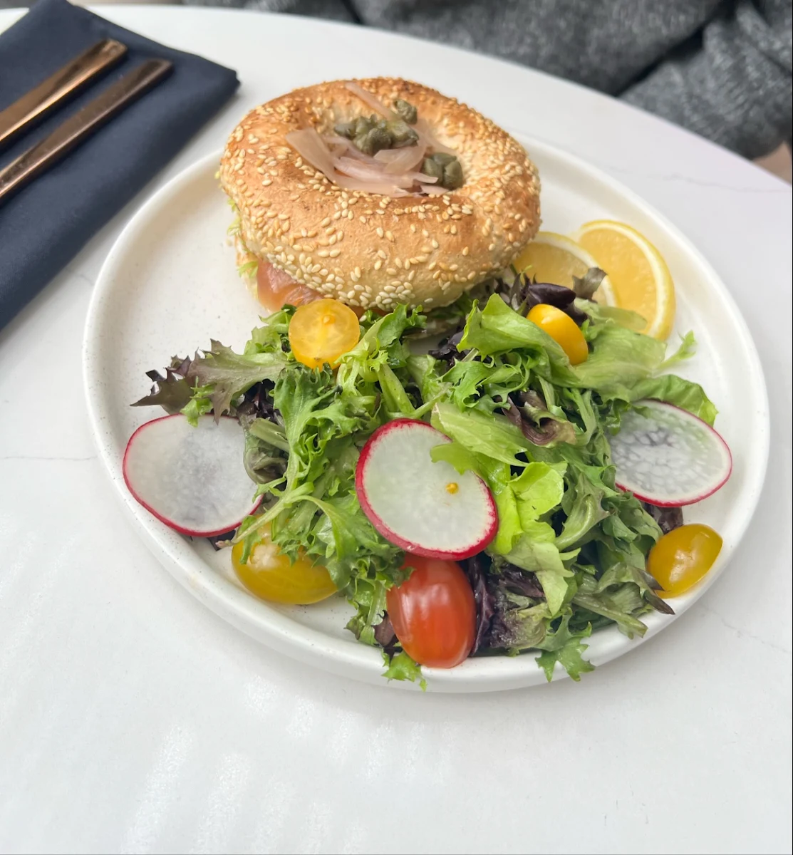 Salmon Bagel