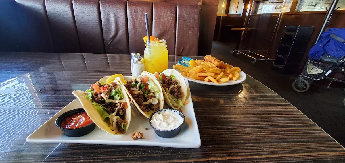 Fish & Chips and Beef Tacos