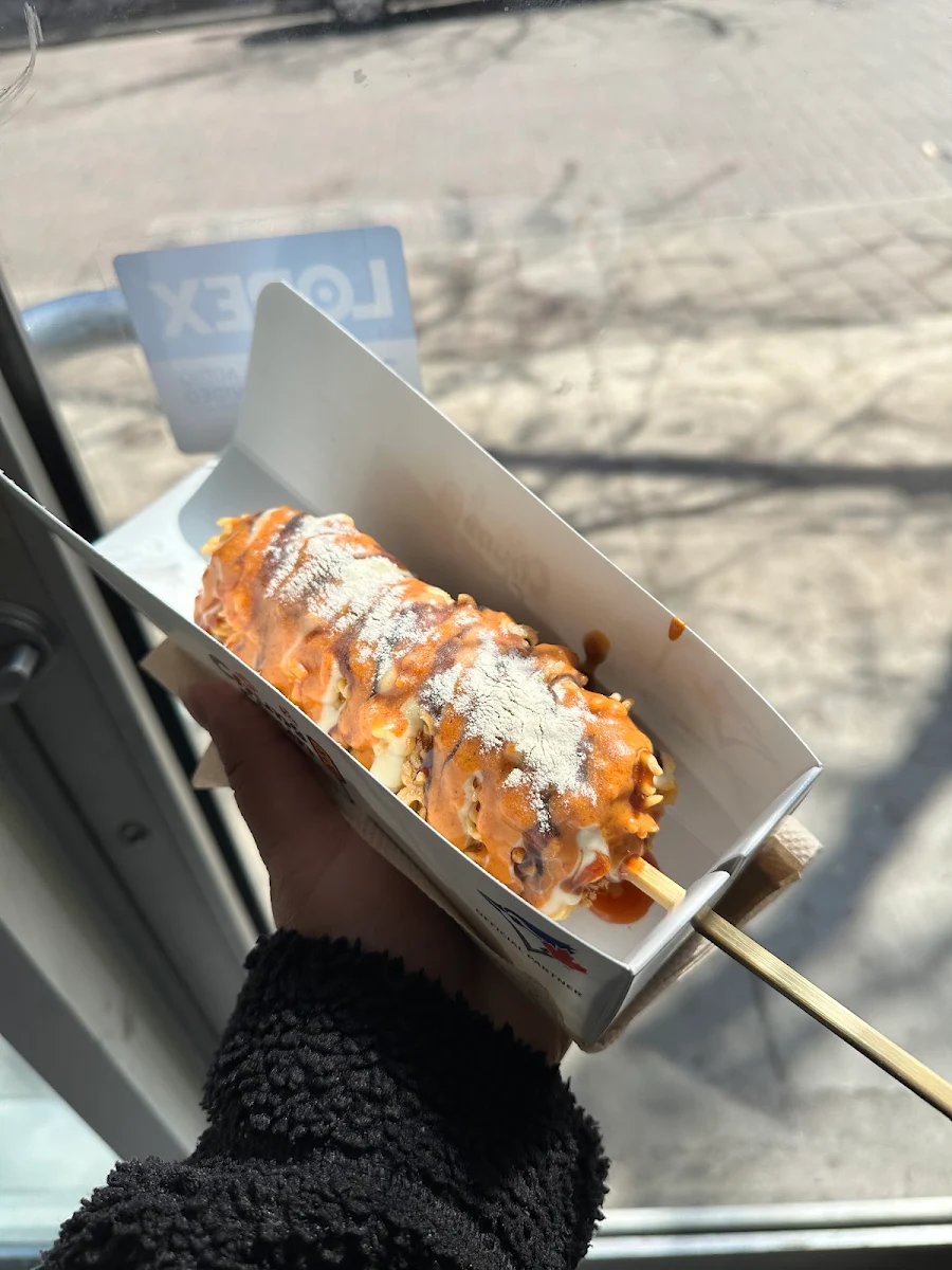 Korean Rice Hot Dog