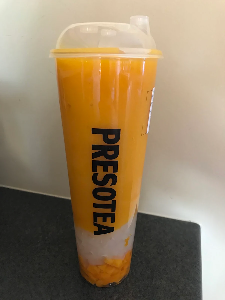 Frappé Glacé À la Mangue Fraîche Fresh Mango Slush