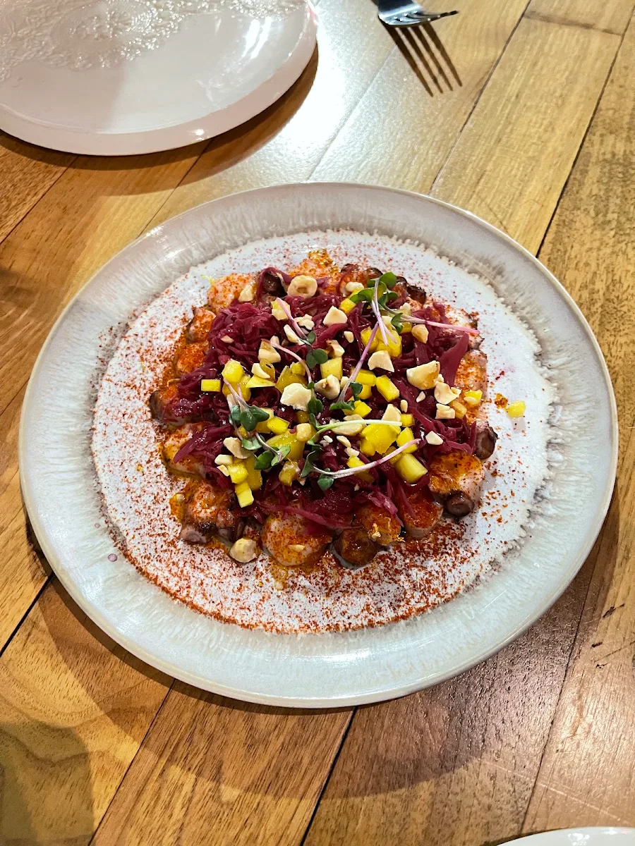 Octopus Carpaccio