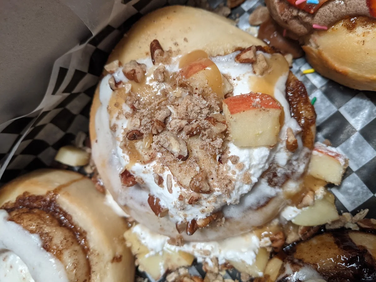 Caramel Apple Pie Roll