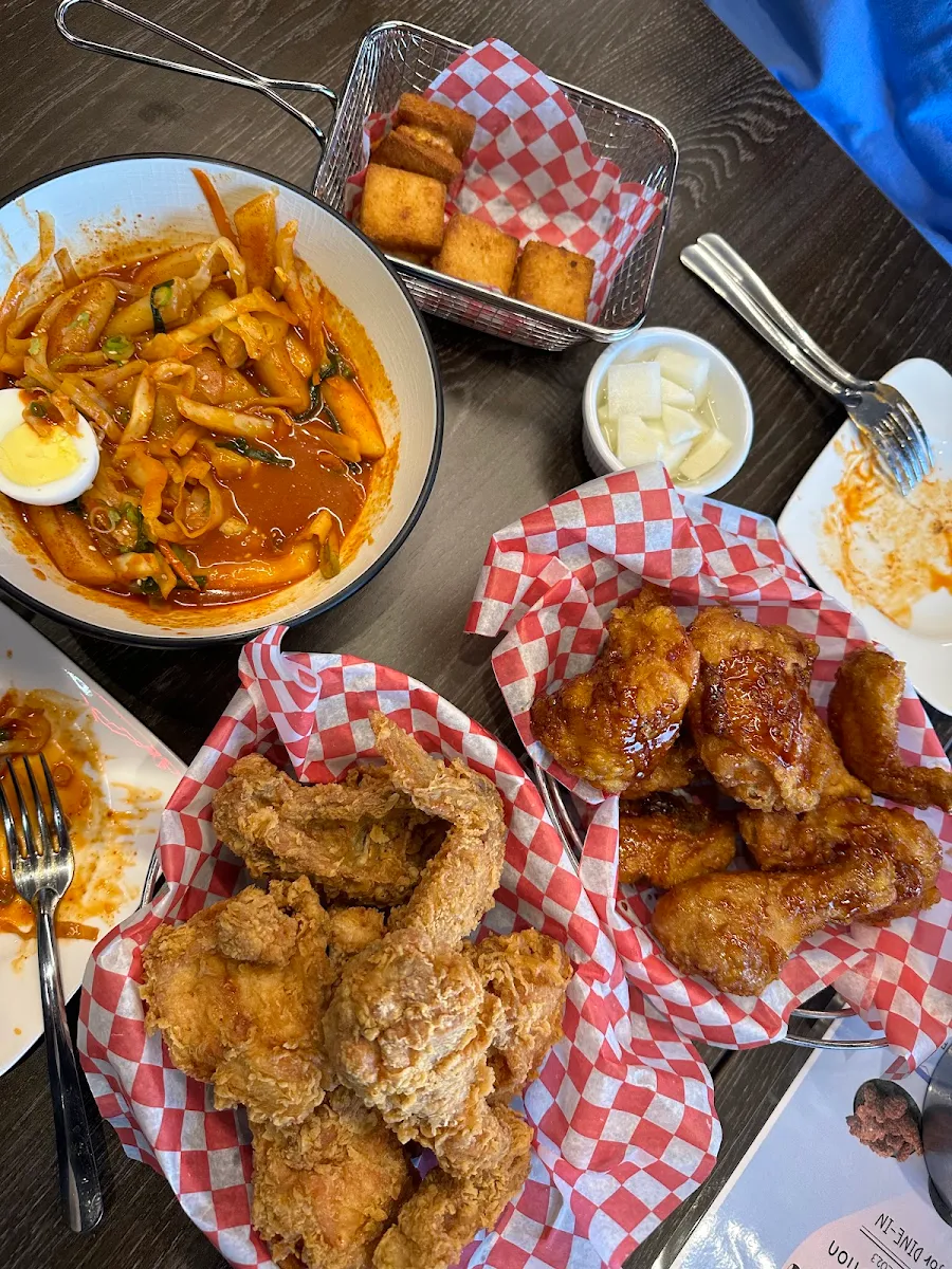Golden Fried Chicken Soy Fried Chicken Shrimp