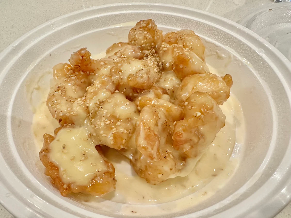 Sesame Shrimp with Mayo Sauce