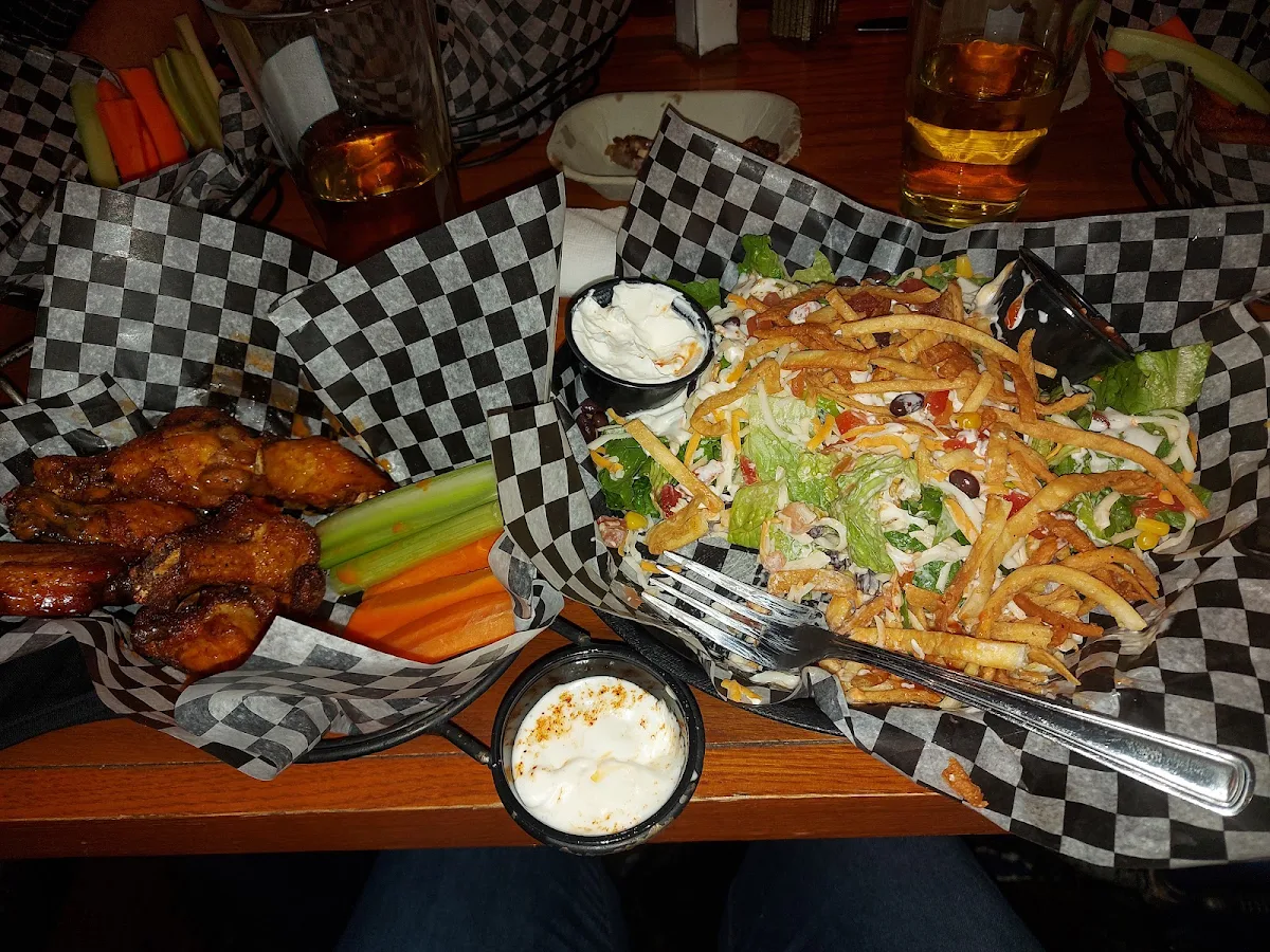 Smoked Wings and Loaded Fries