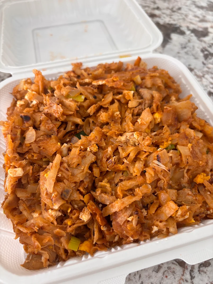 Sauté Kothu Rotti Nouilles Curry