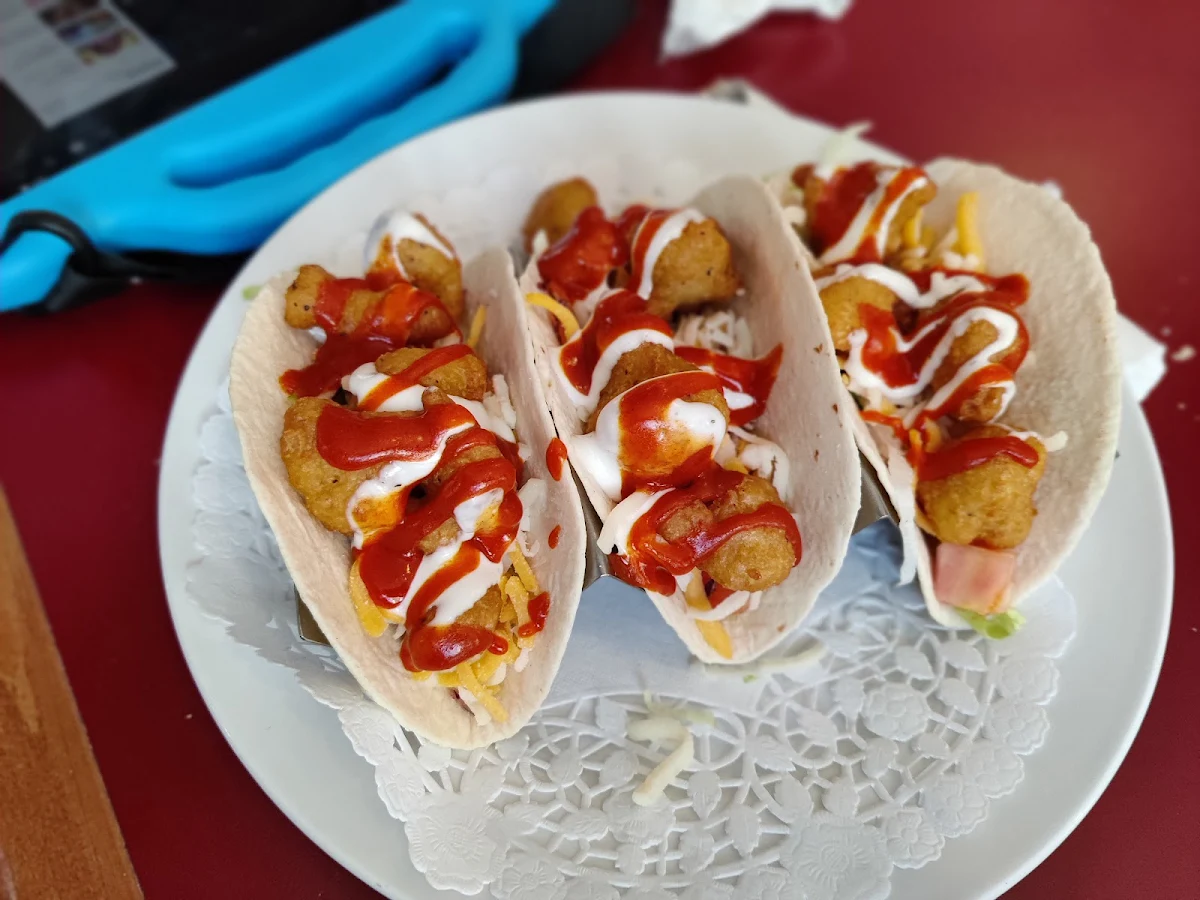 Buffalo Cauliflower Tacos