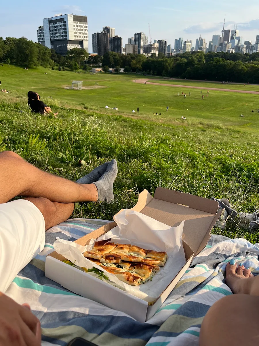 Spinach and Feta Cheese Pide