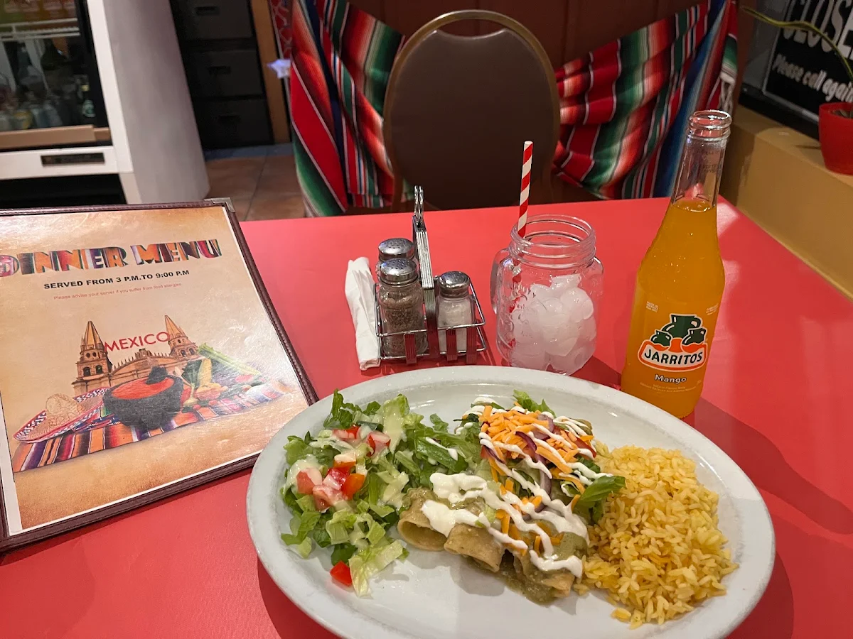 Chicken Enchiladas, La Casa Mexicana
