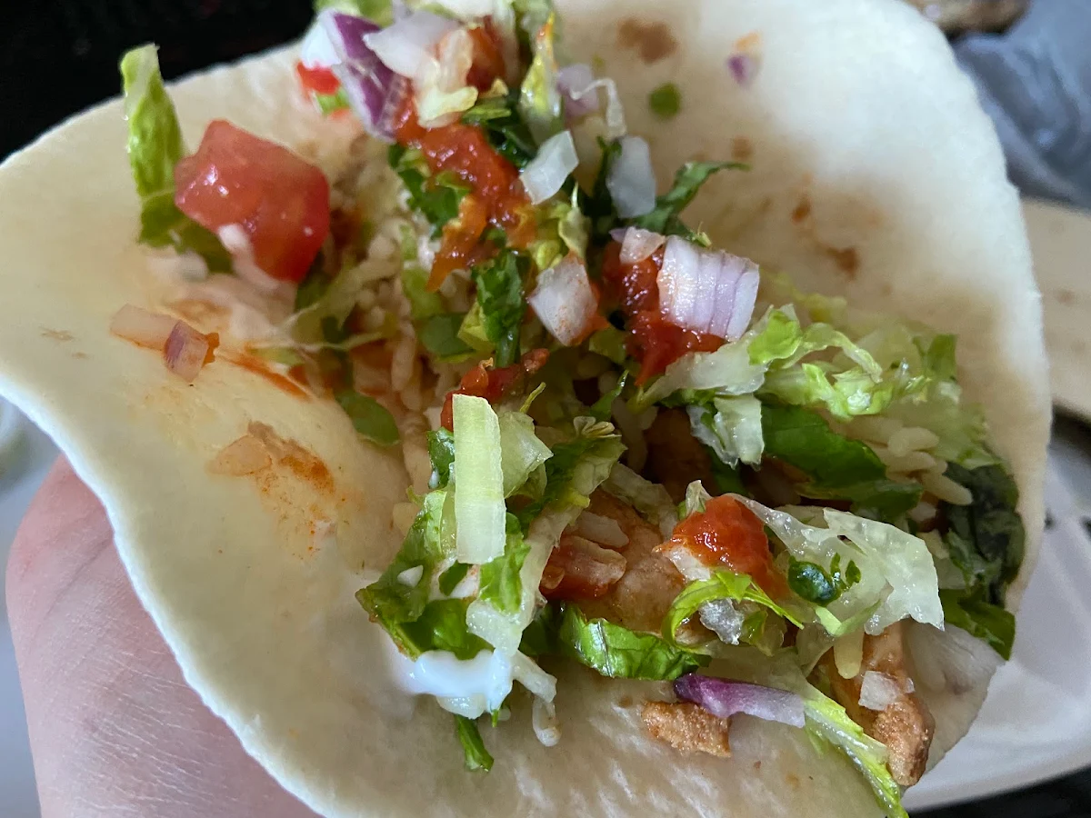 Halibut Fish Tacos, La Casa Mexicana