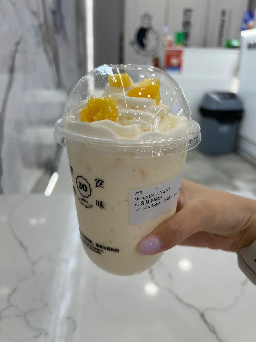 Mango Mochi Yogurt