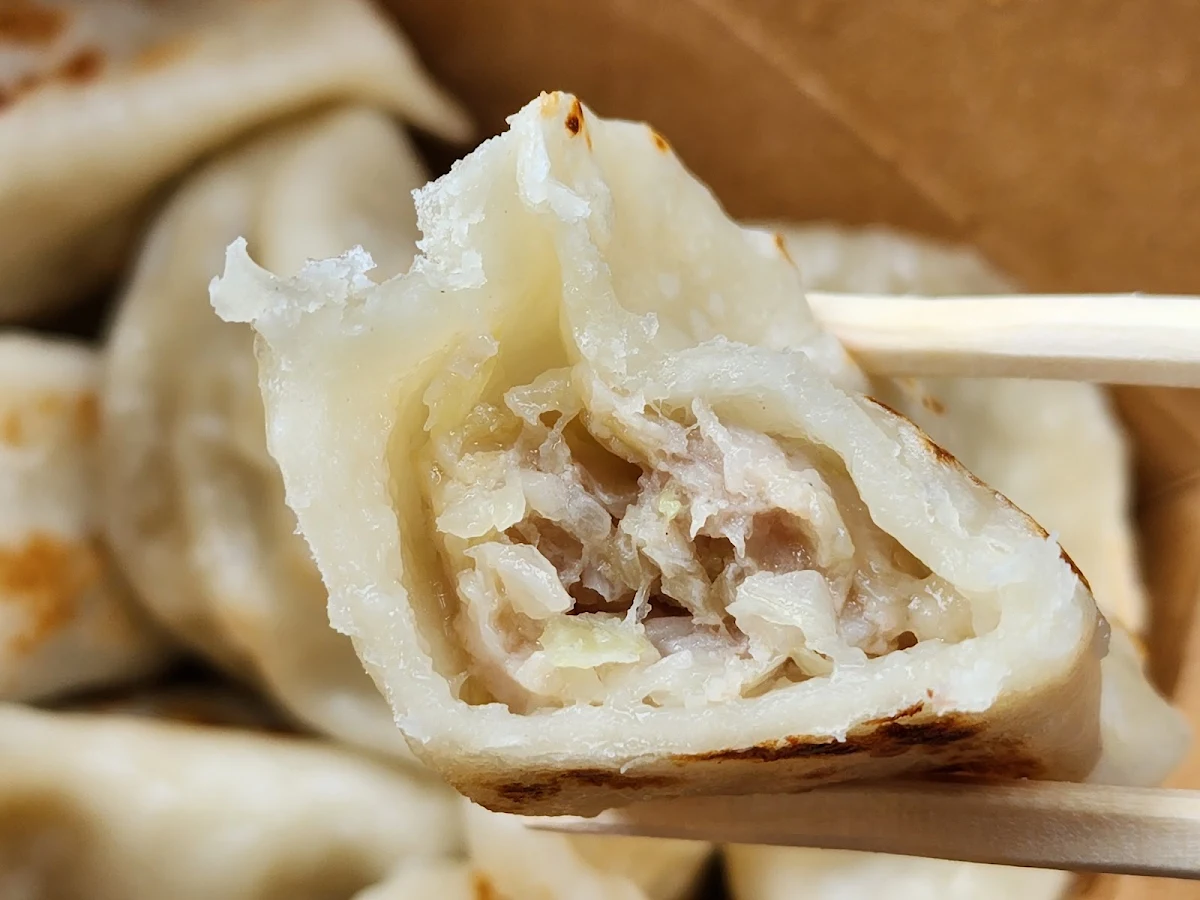 Water Fried Pork Dumplings