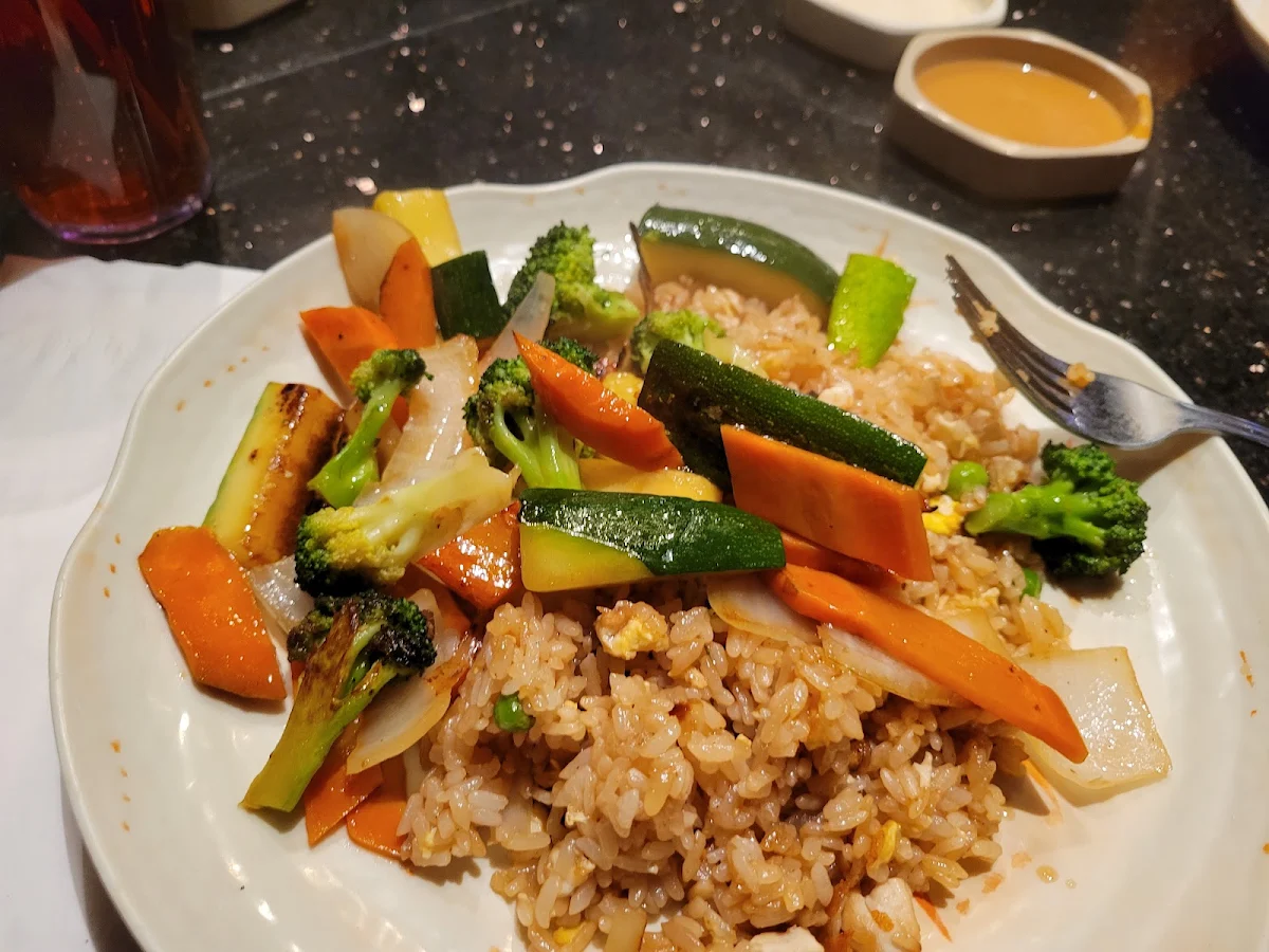 Hibachi Vegetable Fried Rice