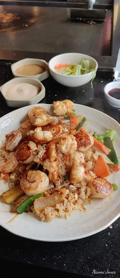 Teppanyaki Shrimp Dinner