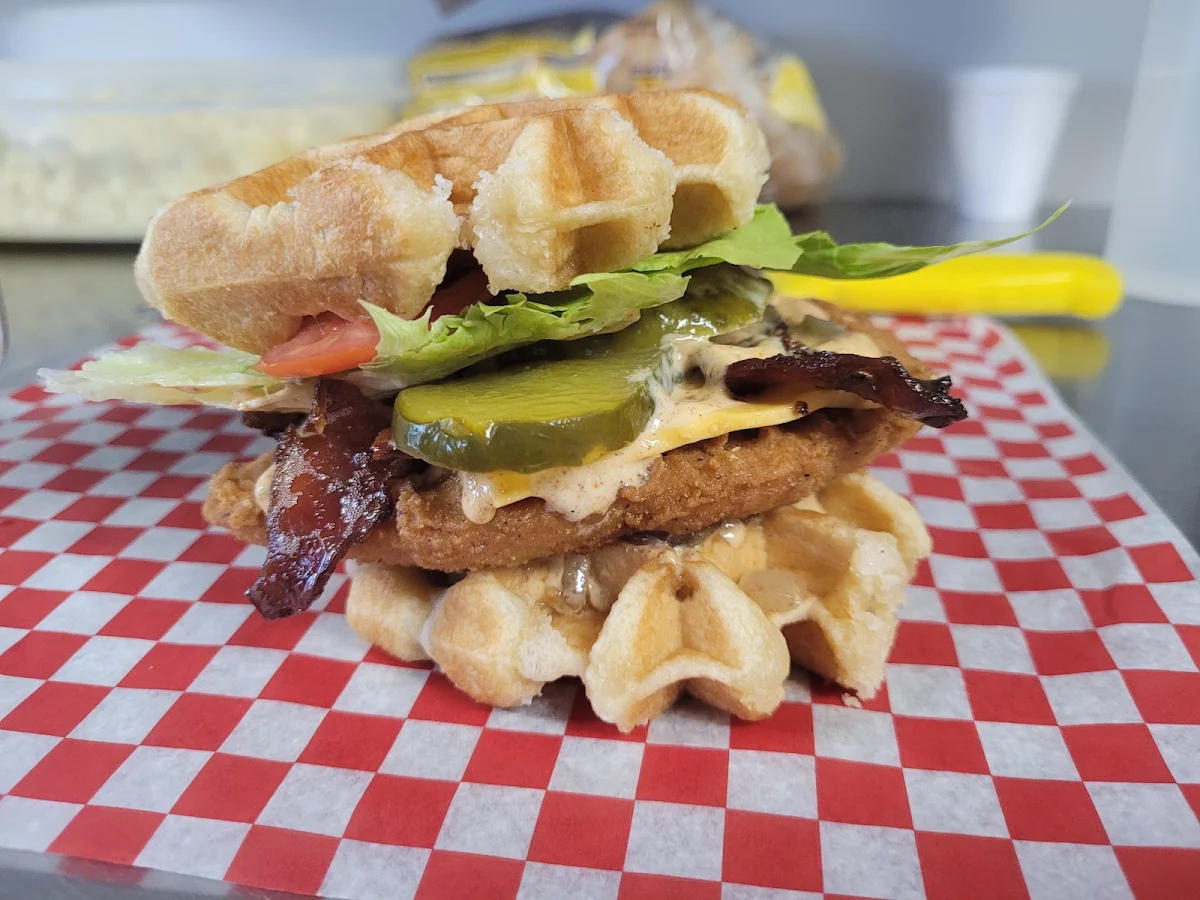 Waffle Burger