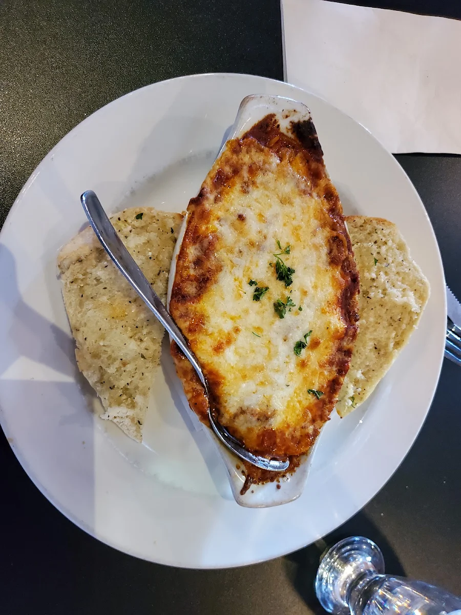 Spaghetti with Cheese on Top