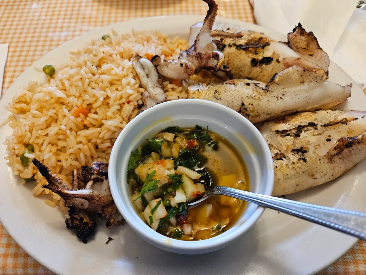 Grilled Calamari