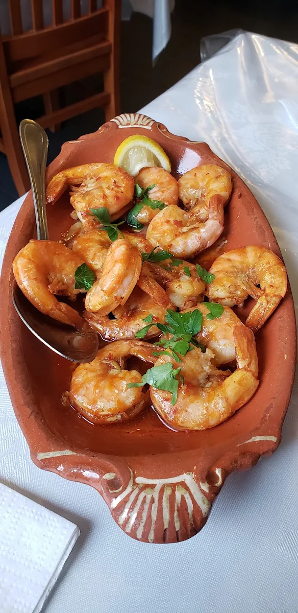 Portuguese Spicy Garlic Shrimp