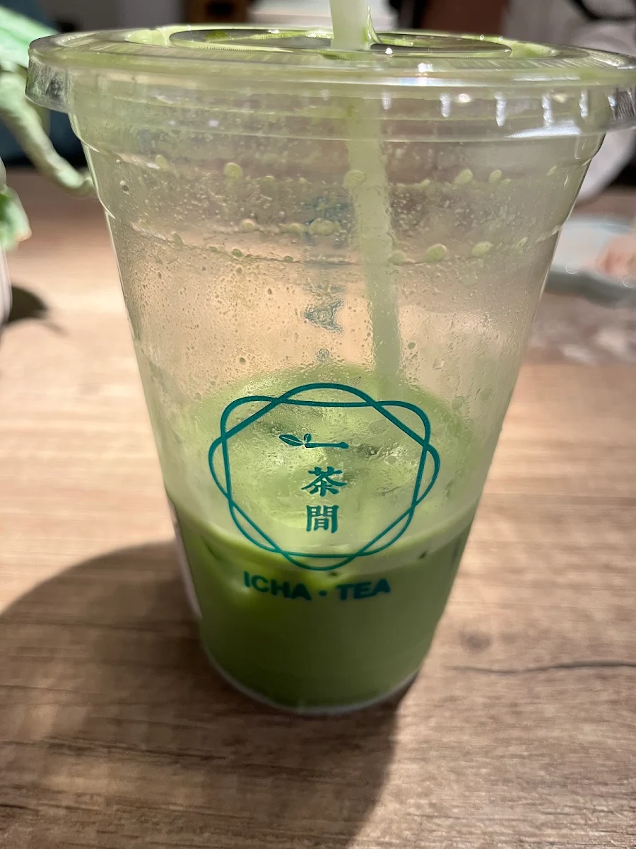 Taro Matcha Milk Tea