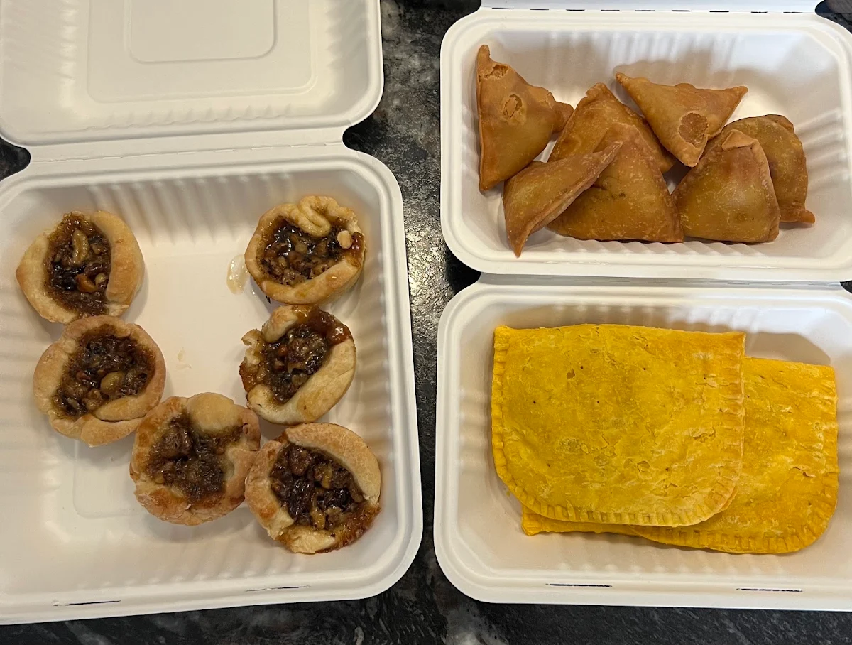 Samosa Jamaican Beef Patty Butter Tarts