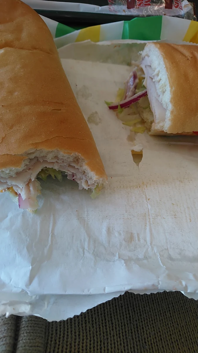 Turkey Sub from Subway