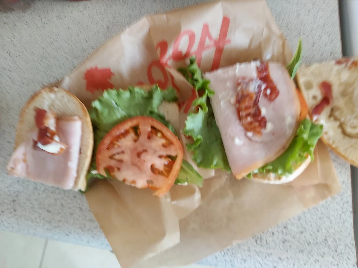 Turkey Bacon Club Artisan Sandwich