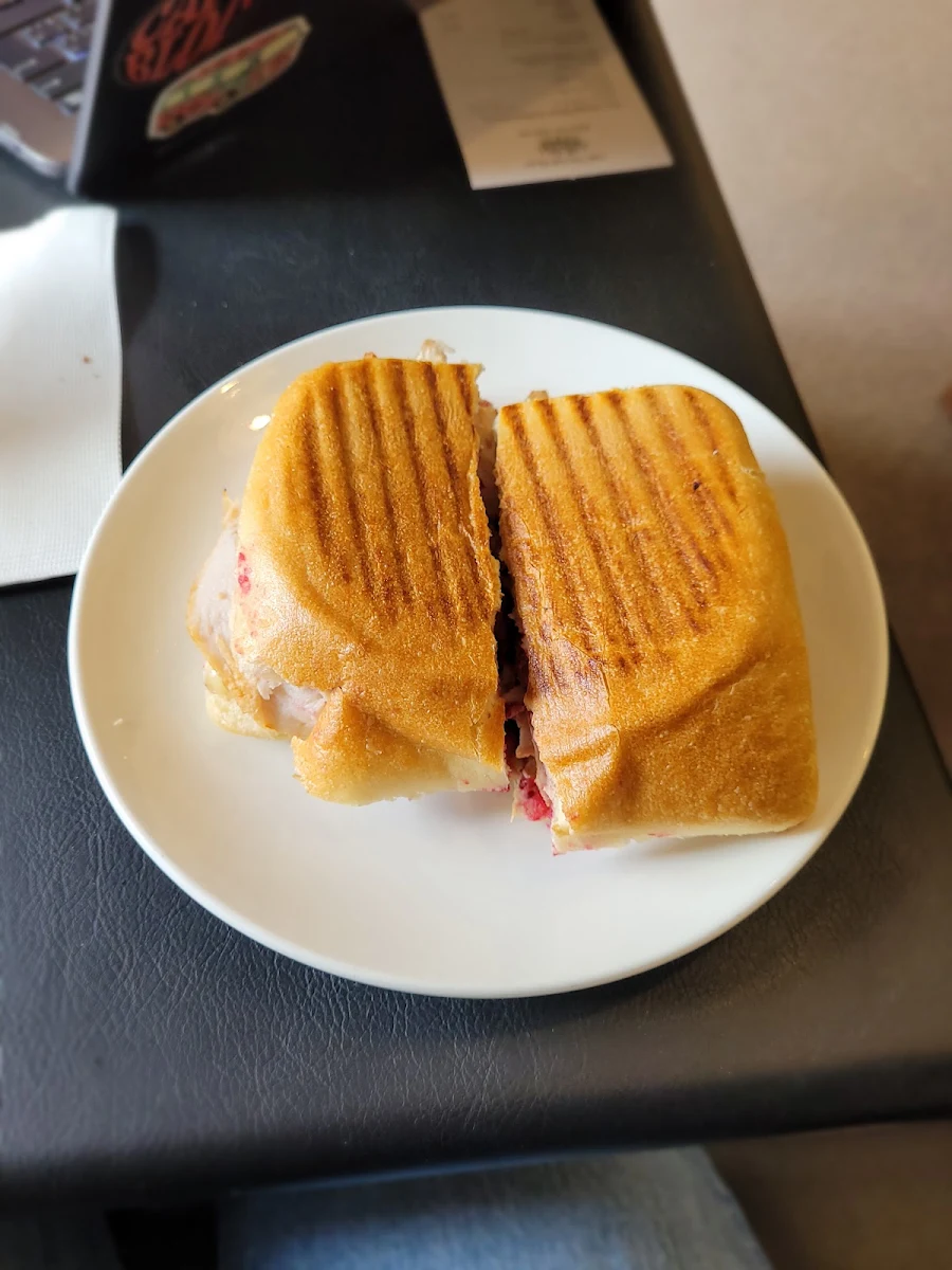 Turkey Cranberry and Brie Panini