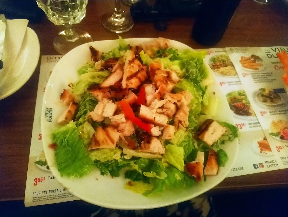 Caesar Salad with Chicken