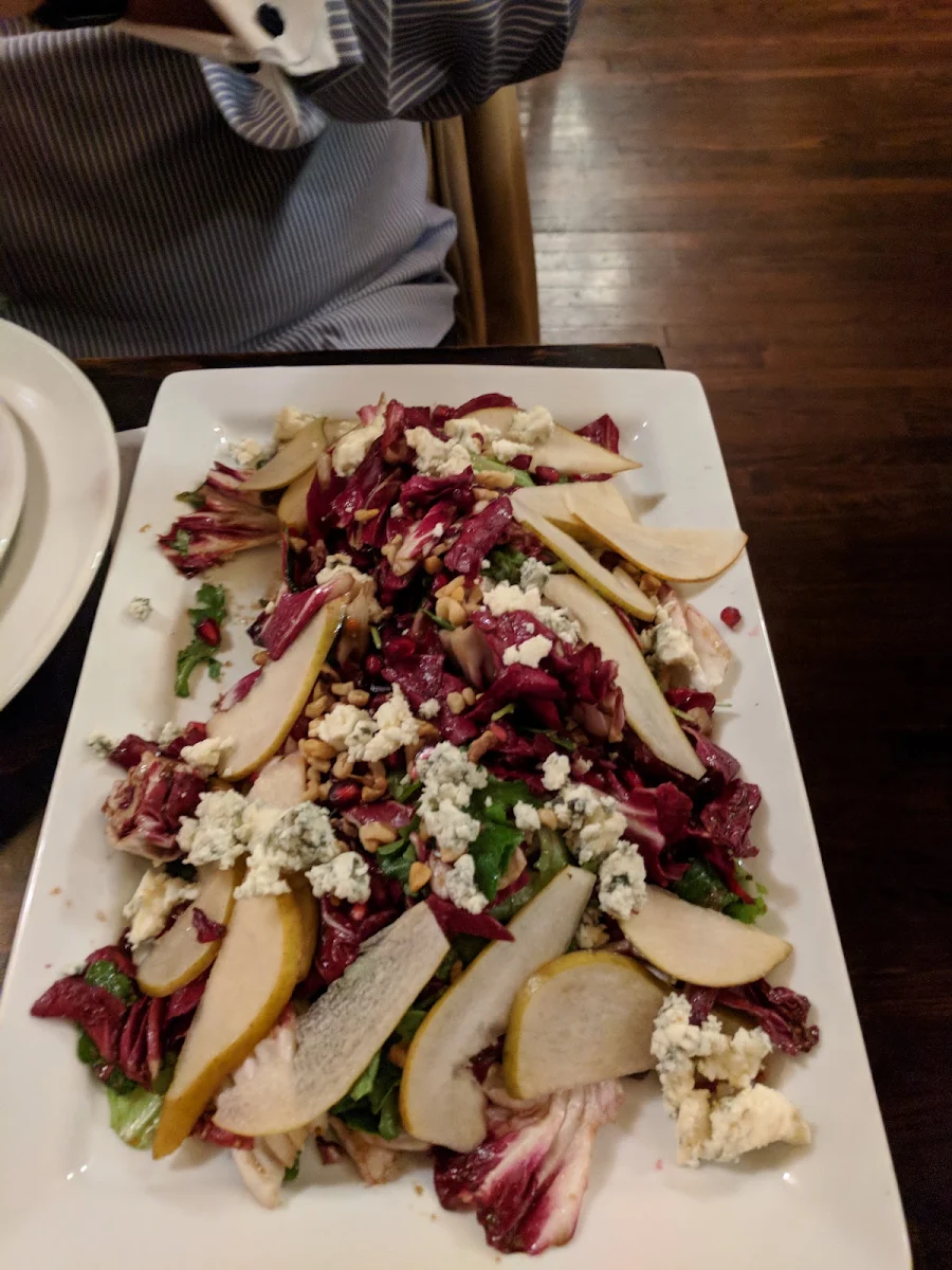 Blistered Grape and Radicchio Salad