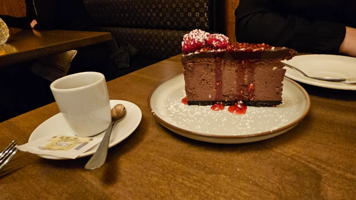 Chocolate Raspberry Cheesecake