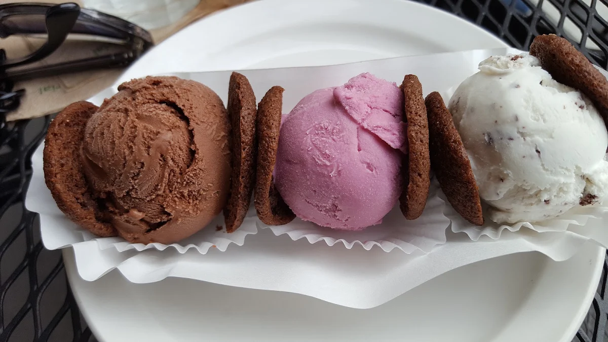 Cherry Bomb and Dark Chocolate Sandwiches