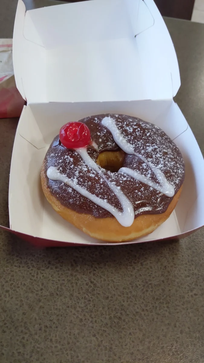 Black Forest Cake Donut