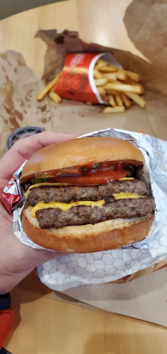 Double Cheese Burger Combo